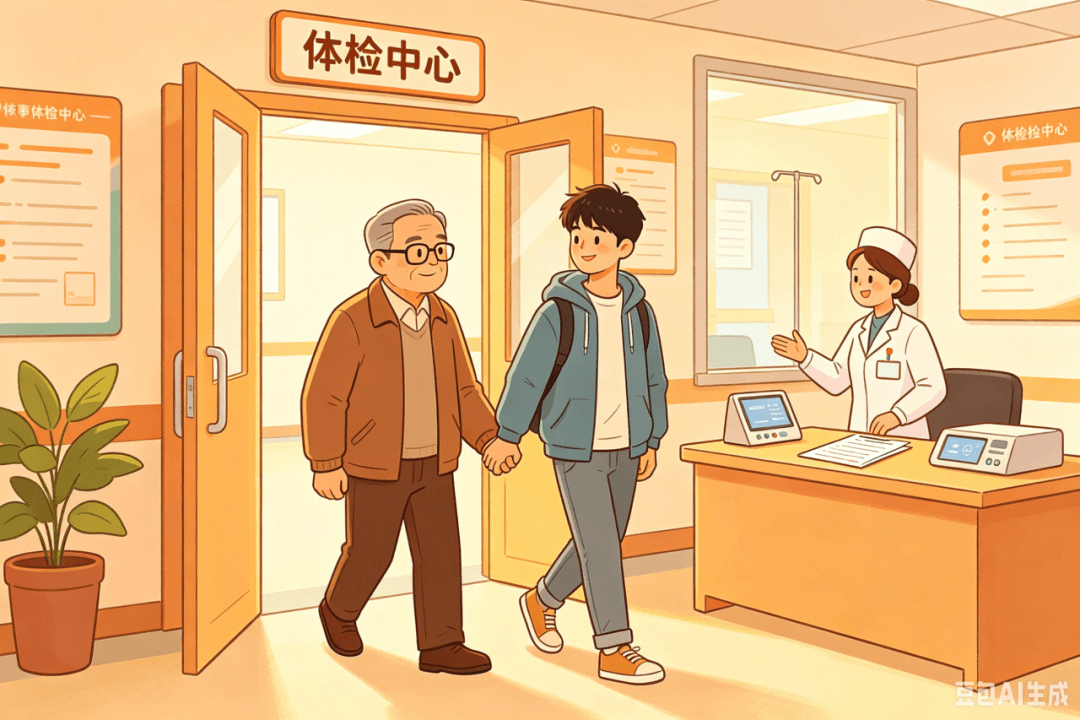父亲节专属体检指南|爸爸的健康，是全家最坚实的依靠医生