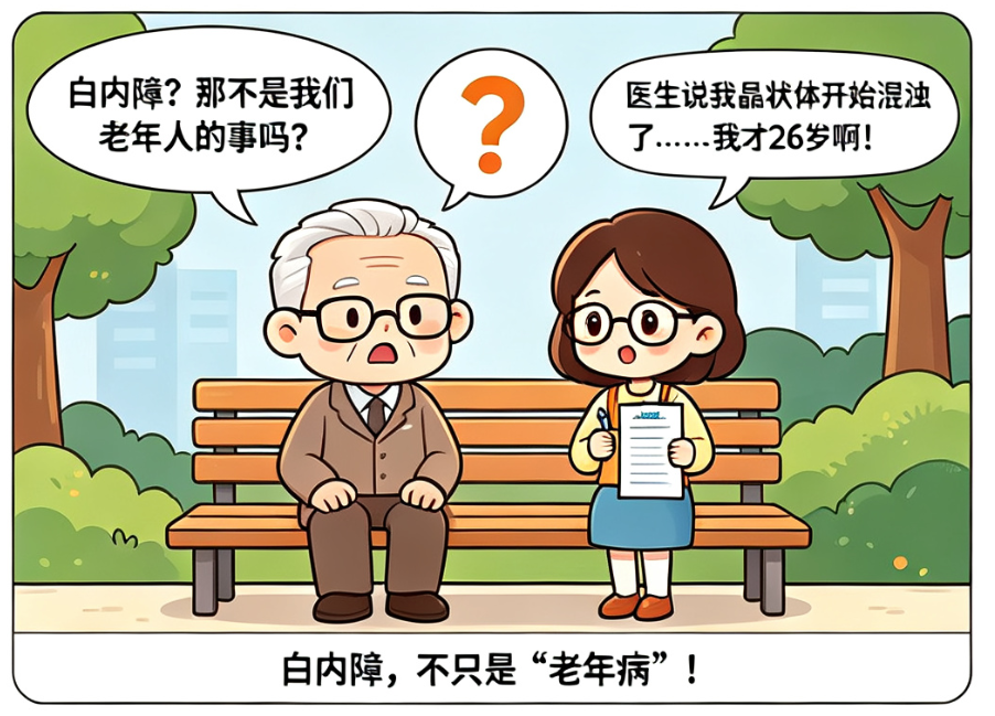 白内障，不只是&ldquo;老年病&rdquo;！这届年轻人也已经开始被它盯上了？