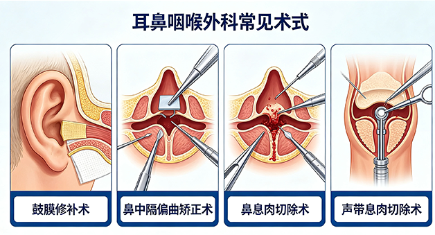 各类耳鼻咽喉外科手术