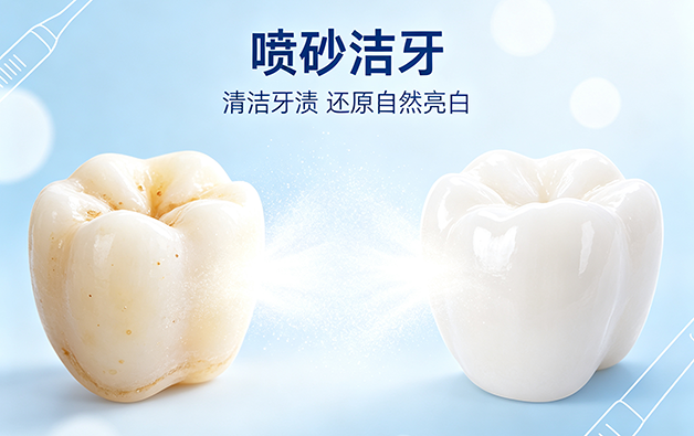 喷砂洁牙