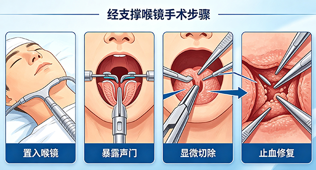 经支撑喉镜手术